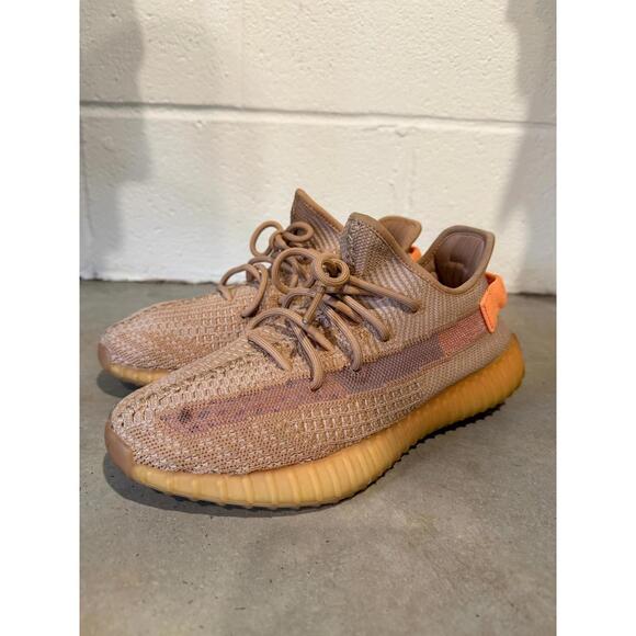 Preowned adidas Yeezy Boost 350 V2 Clay Sz 8M/9.5W - Picture 8 of 9